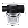 Miniatyrbillede 2 af 5: Vandpumpe Si, Rv Udskiftning 1/2 Tommer Twist-on Rør