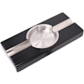 Miniatyrbillede 2 af 4: Bærbar cigar askebæger - Sort - 2 cigarholder rejseaskebæger til