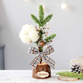 Miniatyrbild 5 av 5: Mini julgran, 3 st bordsjulgran konstgjord julgran