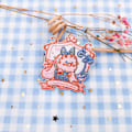 Miniatyrbillede 3 af 5: Sæt med 4 computerbroderede broche skjorte uniform bamse emb