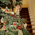 Miniatyrbild 5 av 5: 12 Pepparkaksgubbe Julgransprydnader - Blandade Plast Gi