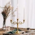 Miniatyrbilde 2 av 5: 3 Lysestaker for Bryllup Sink Legering Lysestake Spisebord Lys