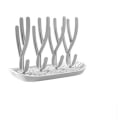 Miniatyrbilde 1 av 5: Grå flasketørker for baby, 1 stk. flasketørker med 16 holdere, grønn