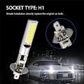 Miniatyrbillede 2 af 3: H1 LED forlygte bilpære 10w 6500k xenon super lys bil forlygte