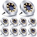 Pikkukuva 1 / 4: Aurinkokatuvalo, 10 kpl LED-aurinkopuutarhavalaisin IP65 Aurinkopuutarha
