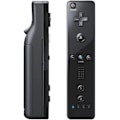 Miniatyrbild 2 av 3: Set med 2 svarta kontroller för Wii, rörelsekontrollfjärrkontroll, Remo