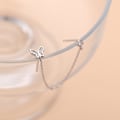 Miniatyrbilde 2 av 5: Hull Butterfly Halo CZ Små Stud Cuff Wrap Duskkjede Crawler