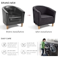 Miniatyrbillede 5 af 5: Lænestolbetræk, Jacquard Stretch Tub Stol Sofaovertræk (Bath C