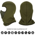 Miniatyrbilde 2 av 5: Multifunksjonell ansiktsmaske med fleece nakkepanel