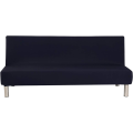 Miniatyrbillede 1 af 5: Sort armløs sofaovertræk, elastisk seng pude, skyde skærm 180