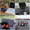Miniatyrbillede 4 af 5: 360 Roterbar Mobil Holder til bilen Universal Sort