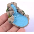 Miniatyrbilde 3 av 5: 4 stk Mini Bærbar Foss Hage Figur Resin Fontene Deskt
