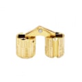 Miniatyrbilde 4 av 4: 4 stk, 12 mm kobber skap dør skjulte sylinderhengsler, for disk