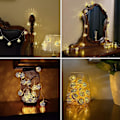 Miniatyrbillede 4 af 5: 40 LED gardinlys, julegardinlys, julelyskæde L