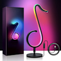 Miniatyrbillede 1 af 5: LED-sengelampe, farverig USB-nattelys, dæmpbar RGB-bordlampe
