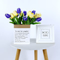 Miniatyrbillede 4 af 5: Kunstige tulipaner, falske tulipaner, ægte følelse, PU-tulipaner