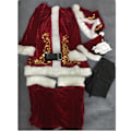 Miniatyrbild 3 av 5: Jultomtekostym Jultomte Plus Size XL-kostym