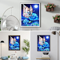 Miniatyrbild 2 av 5: Butterfly2 11,8x15,7 tum 5D Fjäril Diamantmålning Kits för
