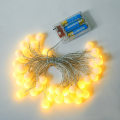 Miniatyrbild 1 av 5: Varm vit, 3M 20 ljus normalt ljus med stroboskop sol LED-remsa