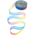 Pikkukuva 2 / 5: 50 jaardia organza-lint, transparant satijnen organza regenboog linten voor G