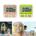 Miniatyrbilde 2 av 5: Kjøkken Timer Digital Matlaging Timer med Stor LCD-skjerm Alarm