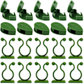 Miniatyrbild 1 av 5: Klätterväxtklämmor Vinstockfixering 20 st Självhäftande klämma Växt