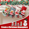 Miniatyrbilde 3 av 5: Jule Strømper 4PCS Jule Strømper Jule Strømper Jul
