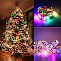 Miniatyrbillede 2 af 5: LED-båndlys, 16 fod/5 m lyskæde til juletræ