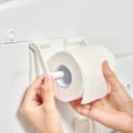 Pikkukuva 5 / 5: Käytännöllinen wc-paperiteline, yksinkertainen seinälle kiinnitettävä wc-paperi