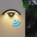 Pikkukuva 1 / 5: Moderni ulkoseinävalaisin LED-valoilla ja liikeanturilla 24W 550LM, Antra