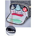 Miniatyrbilde 5 av 5: Babybleie Ryggsekk - Multifunksjonell Bleieveske med Sammenleggbar Krybbe