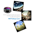 Miniatyrbild 4 av 5: Full HD Fisheye vidvinkel makro 7-i-1 teleobjektiv presentförpackning U