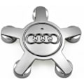 Miniatyrbilde 1 av 3: 1 stk. Passer til Audi femklør deksel navkap logo A6 A4L-Audi