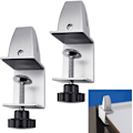 Miniatyrbillede 1 af 5: 2 stk. justerbare glas klemmer aluminiumlegering plexiglas bord klemme