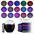 Miniatyrbilde 2 av 5: Disco Ball Led 16 farger Disco Lys Nattklubb Belysning Scene Lam