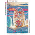 Miniatyrbilde 3 av 5: (40) 4 stykker DIY Diamond Painting  Jule Kit, 5D Jule Broderi