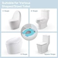 Miniatyrbillede 5 af 5: Børnefoldbar rejsetoiletreduktion bærbar babytoiletsæde Com
