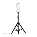 Miniatyrbillede 5 af 5: Hvid skum mannequin hoved display, styrofoam paryk hoved (2 pakke)