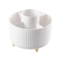 Miniatyrbillede 1 af 4: 1 stk. 360° roterende makeup-arrangør - Makeupbørsteholder med 5 rum
