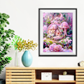 Miniatyrbilde 2 av 5: （38）2 stk. DIY Diamond Painting  Julekit, 5D Julebroderi