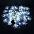 Miniatyrbillede 4 af 5: Snefnug Gardinlys, 3.5M Lyskæde 96 LED 8 Lystilstande