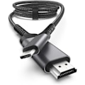 Pikkukuva 1 / 5: USB-C-HDMI-kaapeli, 4K@60Hz Type C - HDMI 2.0 -kaapeli [Thunderbol
