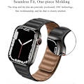 Miniatyrbillede 2 af 5: Kompatibel med Apple Watch8 læderrem 38/40/41mm, læder Wa