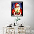 Miniatyrbillede 3 af 5: （19）2 stk. DIY Diamantmaleri Julekit, 5D Jule Emb