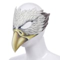 Miniatyrbillede 2 af 5: Hvid ørn maske cosplay kostume pandebånd Halloween scene rekvisitter H