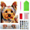 Miniatyrbilde 1 av 5: (47) 2 stk DIY Diamantmaleri Julekit, 5D Jule Emb