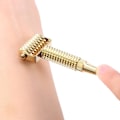 Miniatyrbild 5 av 5: Gyllene ansiktsmassagerulle i ett stycke, multifunktionell akupunktur