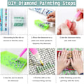 Pikkukuva 4 / 5: （11）DIY-timanttimaalausjoukko jouluun, 5D joulukirjonta D