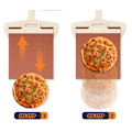 Miniatyrbillede 3 af 4: 52,5*32,5cm, overførbar pizzaskovl, glidende pizzaskovl, pizzap