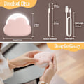 Miniatyrbillede 2 af 5: Genopladelig Nomad Baby Natlampe, Cloud LED Børne Natlampe w